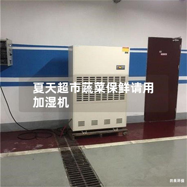 夏天超市蔬菜保鮮請用加濕機